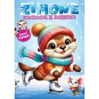 První čtění Zimowe kolorowanie ze zwierzakami - opracowanie zbiorowe