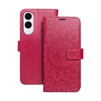 Pouzdro na mobilní telefon Pouzdro MEZZO Book pro SAMSUNG S25 Edge mandala magenta - OEM + zdarma možnost vyzkoušet a vrátit zboží do 30 dní