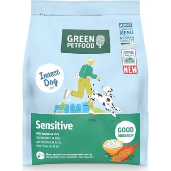 Krmivo pro psa Green Petfood Sensitive Insects & Rice 5x900 g