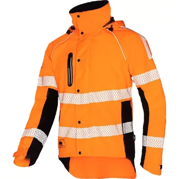 Pánská větrovka Nepromokavá pracovní bunda SIP PROTECTION 1SMR KEIU HiVis REFLECTIVE XL