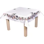 Forbyt Vánoční ubrus Skřítek s lucernou CYH6060C 85x85 cm