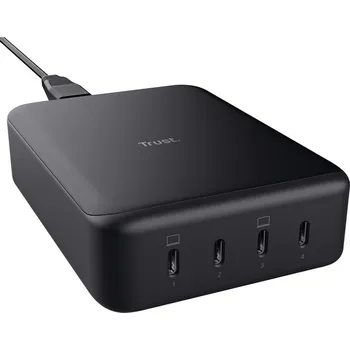 Adaptér k notebooku Napájecí adaptér Trust Maxo 240W GaN 4x USB-C