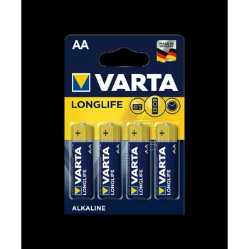 Článková baterie Baterie alkalické Longlife 4 AA – 4 ks/blistr