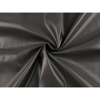 Koženka elastická s filcovým zpevněním, střední, 4 (295 g/m²) šedá