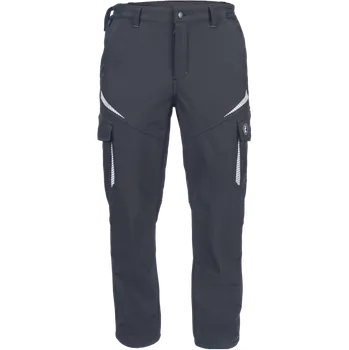 CERVA Kalhoty EMERTON STR softshellové do pasu, zimní 0302045960007 Černá 4XL