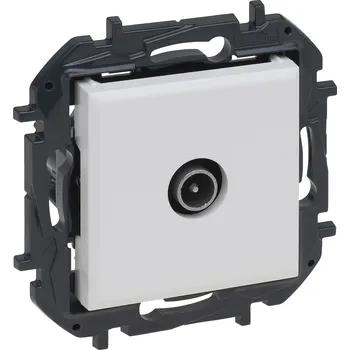 Elektroinstalační materiál LEGRAND Zásuvka NILOÉ 863173B kabelová koncová IP20 bílá 863173B