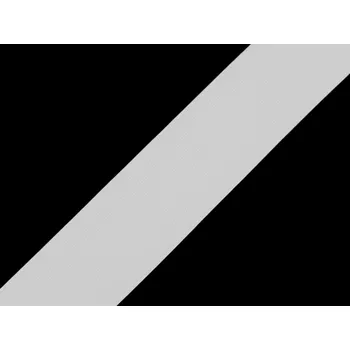 Zip Nízkoprofilový suchý zip háček samolepicí šíře 20 mm, střední, bílá