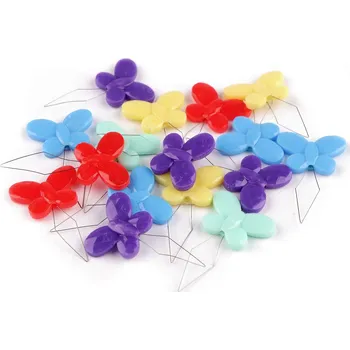 Návlékač nití květ, motýl, střední, 3 mix motýl