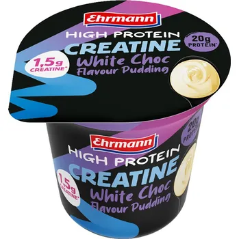 Protein Ehrmann High Protein Creatine Pudding 230 g Příchuť: bílá čokoláda