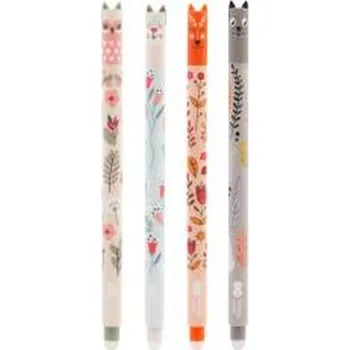 Długopis wymazywalny Uszaki Floral Art (12szt)
