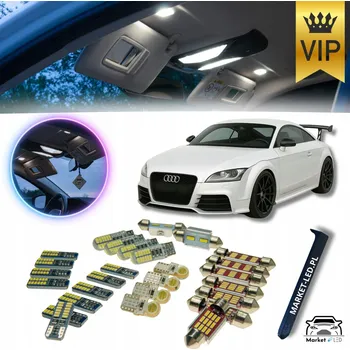 Osvětlení interiéru vozidel AUDI TT - Zestaw Oświetlenie wnętrza LED! VIP