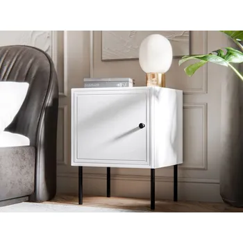 Noční stolek Set 2x noční stolek VANILIA - bílý