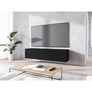 Televizní stolek TV stolek 140 cm WILLA D - černý grafit 1