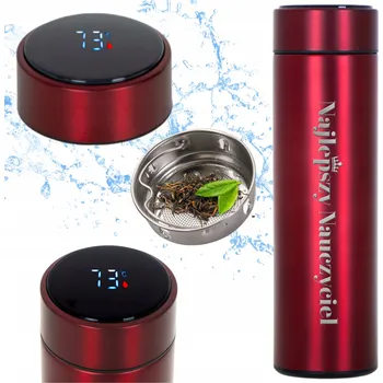 Termoska Termoska Červená Termohrnek Dárek ke Dni učitelů Keep Calm And