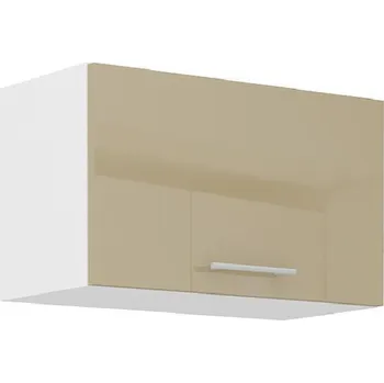 Kuchyňská linka Digestořová skříňka LAJLA - šířka 60 cm, cappucino / bílá