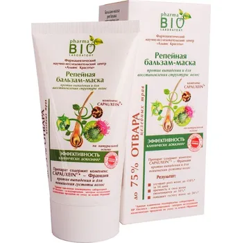 Vlasová regenerace Pharma Bio 150 Ml lopuchová maska proti vypadávání vlasů