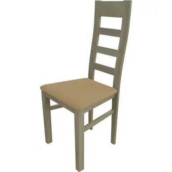 Jídelní židle Kuchyňská židle MOVILE 25 - dub sonoma / béžová