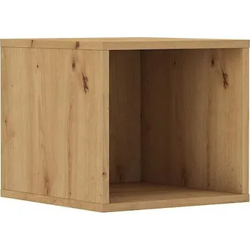 Nástavec na skříň Otevřená nástavba na šatní skříň MABAKA 1 - dub artisan