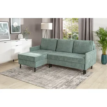 Sedací souprava Rohová sedací souprava TIBORA - zelená