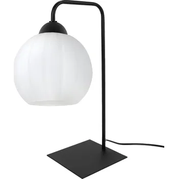 Stojací lampa Stolní lampa Costa, 1x bílé skleněné stínítko, b