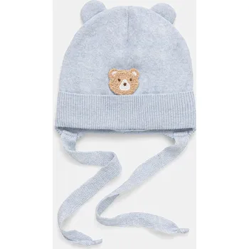 Čepice Dětská vlněná čepice Jamiks RIPON RIPON.Nakr.glo.JZI136.K modrá 50X, vel. 40