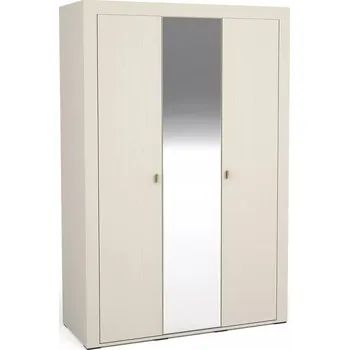 Šatní skříň Šatní skříň 138 cm AUROVA se zrcadlem - kašmír