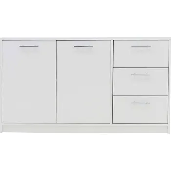 Komoda Kombinovaná komoda AKARI - bílá