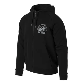 Pánská mikina Mikina s kapucí Helikon-Tex Old School, černá - M