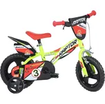 DINO BIKES Dětské kolo Dino bikes 12" 12" ZELENÁ|ČERNÁ|ČERVENÁ 2025