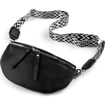 Kabelka Kabelka crossbody 27x18 cm, střední, 6 černá