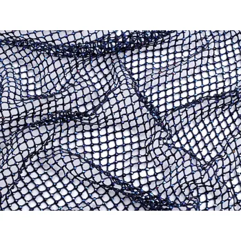 Pružná síťovina s broušenými kamínky metráž, střední, 3 modrá tmavá modrá tmavá