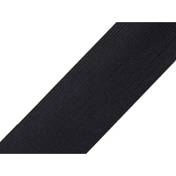 Pruženka tkaná šíře 40 mm, střední, 1 černá