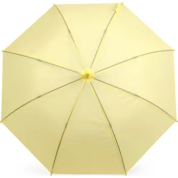 Deštník Dívčí vystřelovací deštník, střední, 1 žlutá světlá