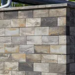 Prvek plotový Best Luneta II colormix arabica – 400×200×200 mm