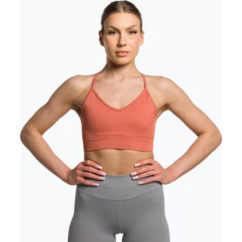 Dámské spodní prádlo GYMSHARK Fitness podprsenka Studio Sports M ORANŽOVÁ