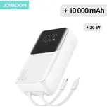 JOYROOM Powerbanka Joyroom 10000mAh JR-PBC06 s 30W USB-C/Lightning BÍLÁ