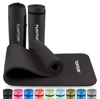 podložka na cvičení TUNTURI Podložka na cvičení NBR 180cm ČERNÁ