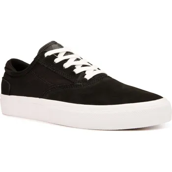 Pánské tenisky DECATHLON Skateboardové boty Vulca 500 II 38 BÍLÁ|ČERNÁ