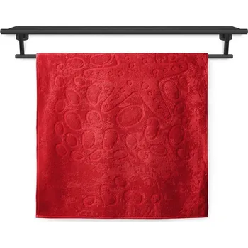 Koupelnový nábytek Veba Plážová osuška GRANADA červená 104x180 cm