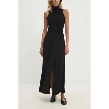 Dámská sukně Sukně Answear.LAB černá barva, maxi, áčková 661718.hos 99X, vel. XL