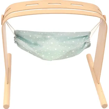 Hračka pro nejmenší Eva Kiedroňová Závěs k hrazdičce - Hamaka - Vintage Lípová zeleň