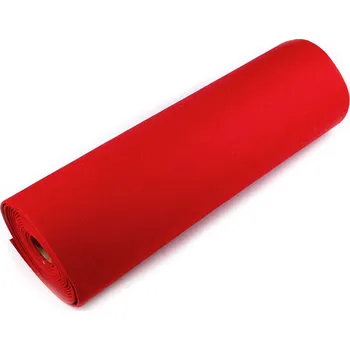 Výtvárné potřeby Plsť / filc šíře 50 cm, střední, 2 (F01) červená
