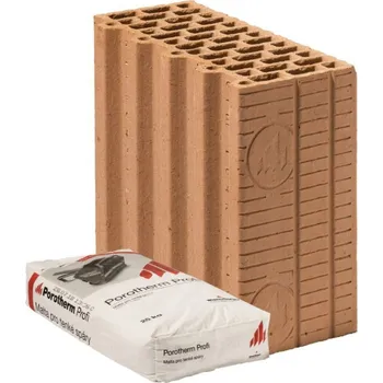 Cihla Porotherm 30 Profi 1/2 P15 broušená – 300×125×249 mm