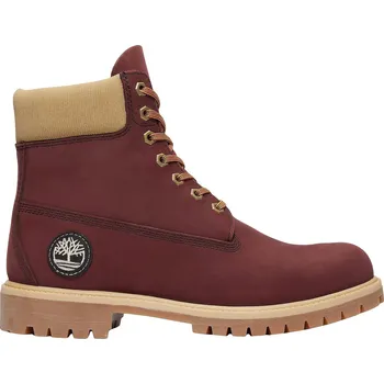 Pánská zimní obuv boty Timberland Premium 6 In Lace WP Boot - A2P6W/Burgundy Nubuck 44
