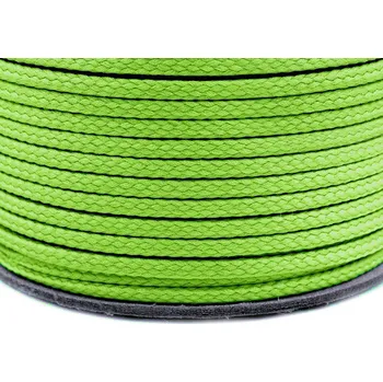 Oděvní šňůra PES Ø2 mm, střední, 5505 zelená neon