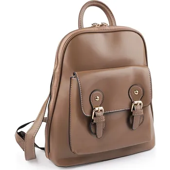 Městský batoh Dámský batoh / kabelka 2v1 27x31 cm, střední, 1 béžová tm.