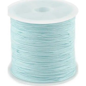Šňůrka PES Ø0,5 mm, střední, 4 (23) mentolová