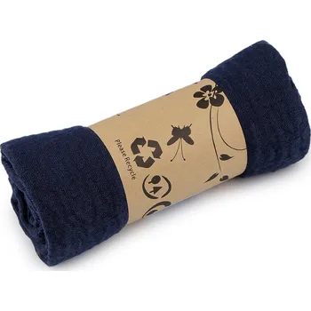 Šátek Šátek / šála 90x180 cm, střední, 8 modrá tmavá