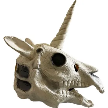 Karnevalový doplněk MOM Fun Company Maska Lebka jednorožce