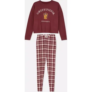Dámské pyžamo Dámské kolejní pyžamo Harry Potter Nebelvír XS